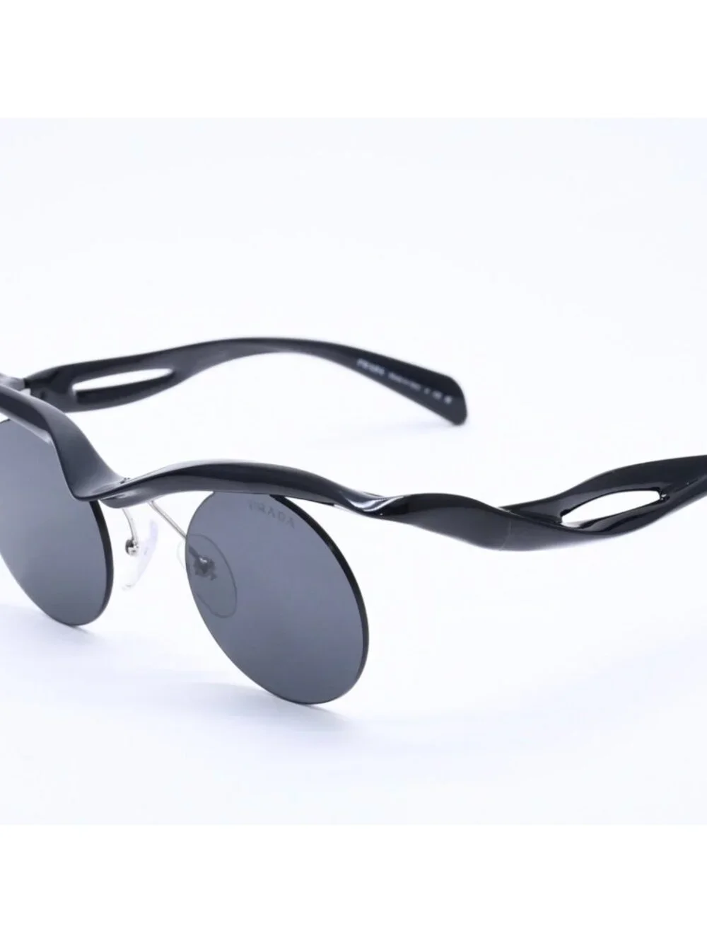 Prada Sunglasses Morph Round Black Eyewear